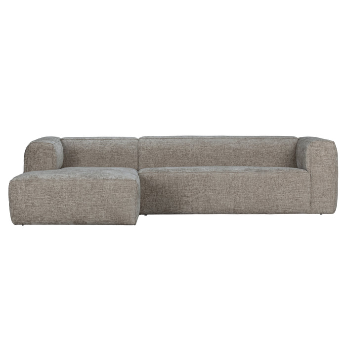 WOOOD Bean Hoekbank Links - Polyester - Travertin