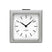 LEFF amsterdam - Block - Alarm - Staal|Wit - Design - Staande Klok