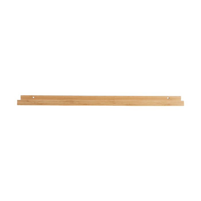 Lisomme Juul houten wandplank bamboe - 75 x 10 cm