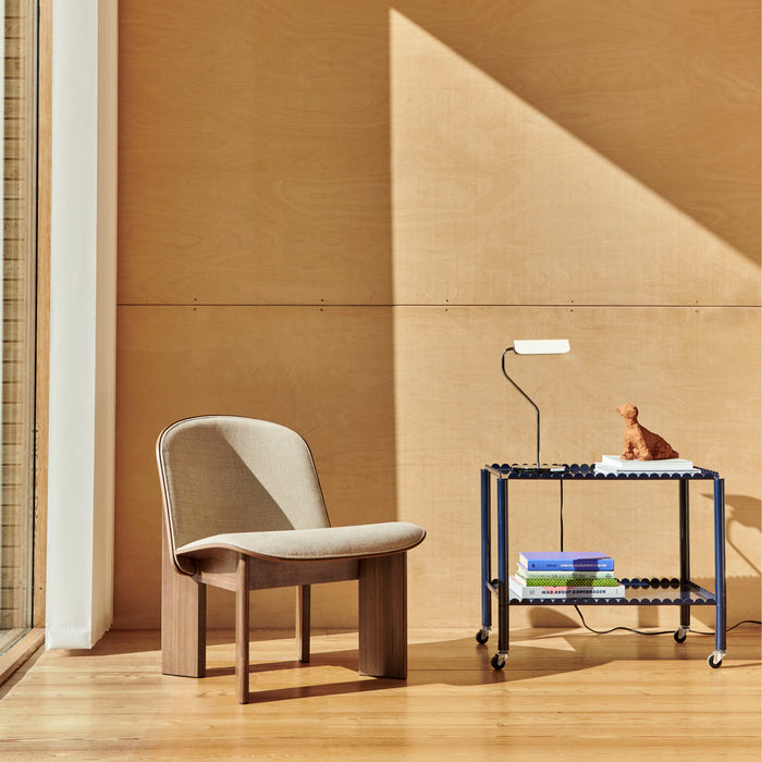 HAY Arcs Trolley Low Bijzettafel - Steel Blue