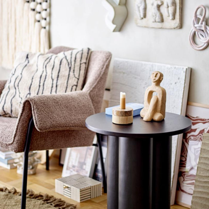 Bloomingville Aio Bijzettafel- 52 x Ø 45 cm - Zwart