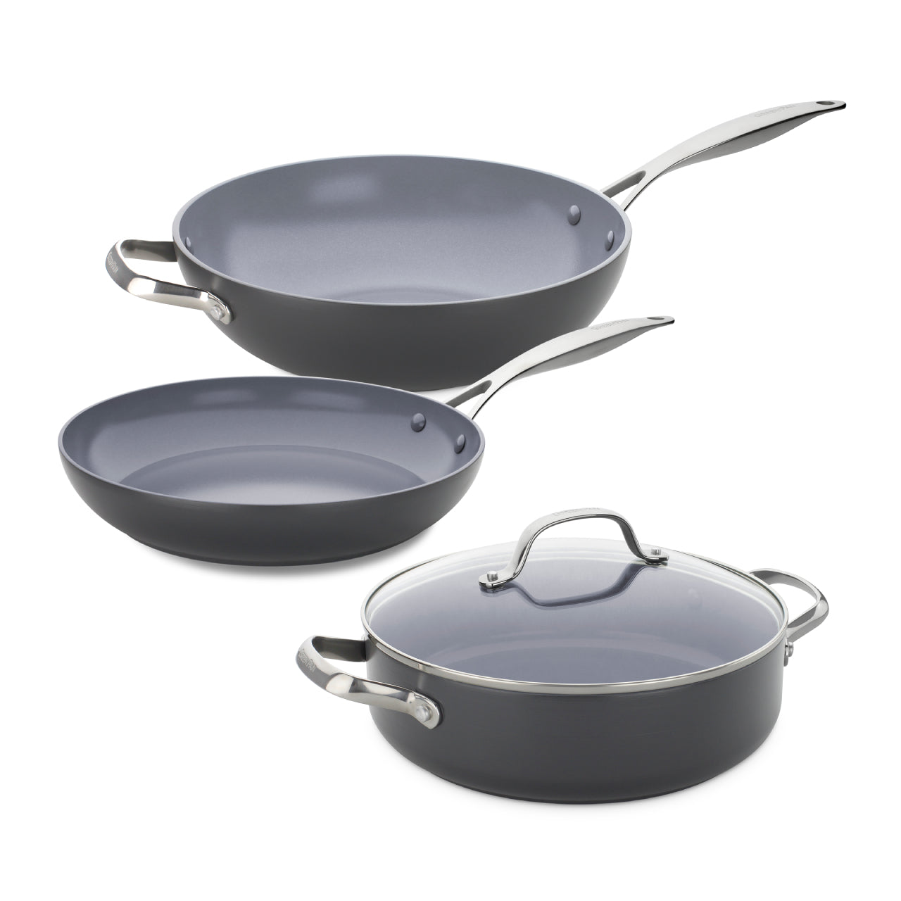 GreenPan Venice Pro Pannenset 3-delig