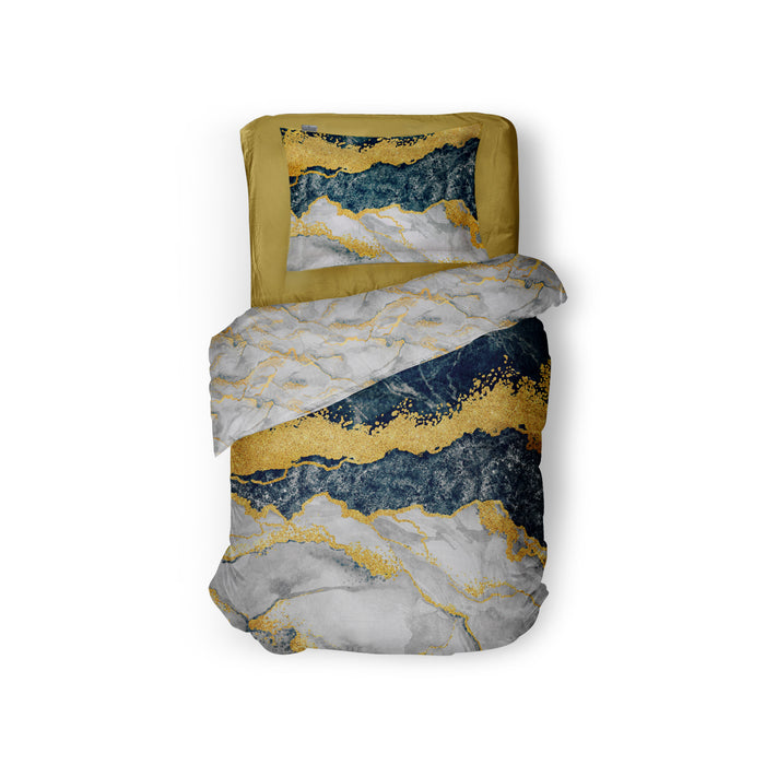 LINNICK Dekbedovertrek Katoen Onyx - multi