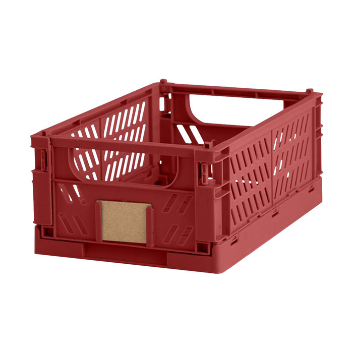 Lisomme Luuk opvouwbaar krat rood - 25 x 16,5 cm