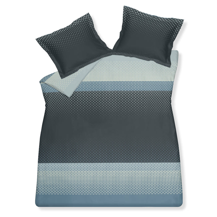 Vandyck Dekbedovertrek RHINESTONE Storm Blue 140x220 cm (satijnkatoen)