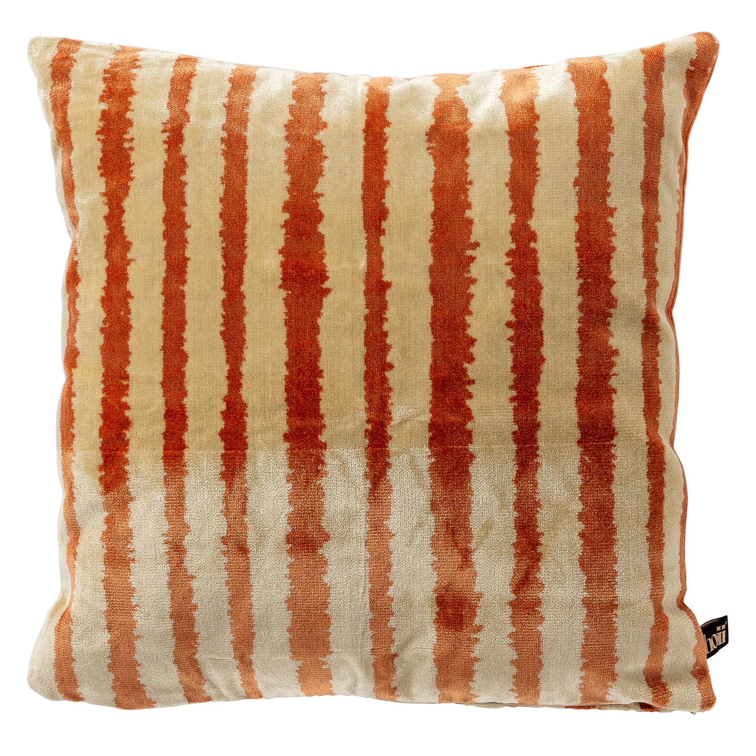 LORENZO | Sierkussen | 45x45 cm Potters Clay | Oranje | Velvet | Hoii