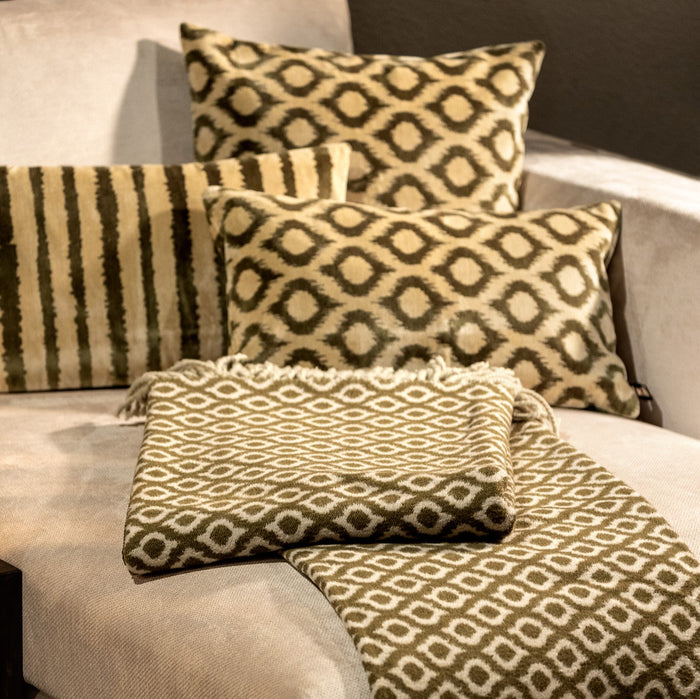 LEONARDO | Sierkussen | 30x50 cm Military Olive | Groen | Hoii | met