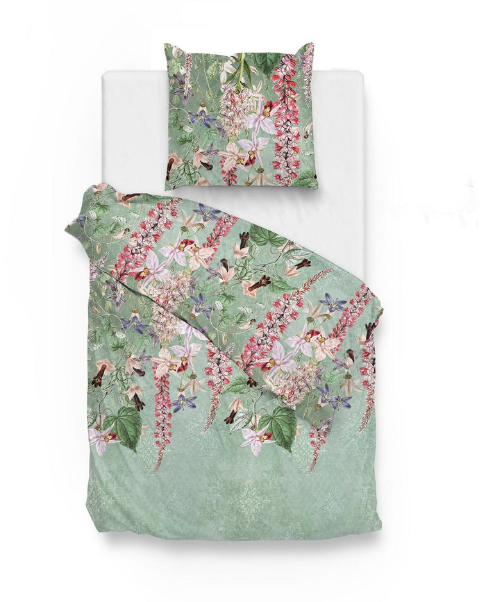 Zo Home Dekbedovertrek Katoen Jody - green