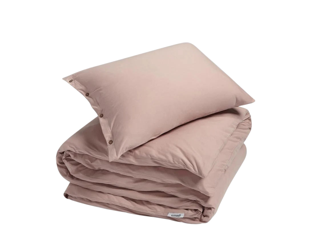 Yumeko overtrekset jersey vintage rose 140x220 + 1|60x70