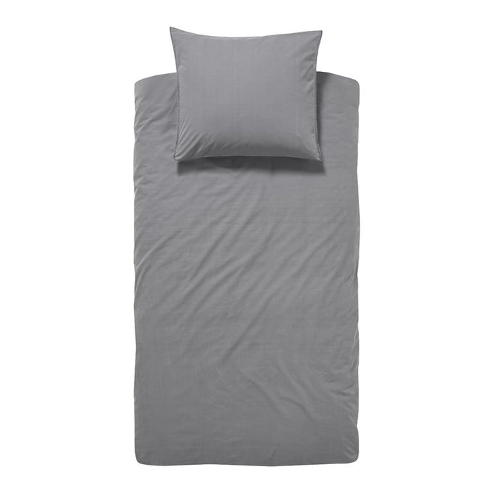 Damai Groove Dekbedovertrek 140 x 200|220 cm - Grijs