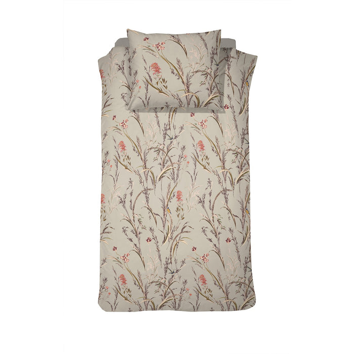 Cinderella Myrtle - Dekbedovertrek - Satijn - 140x200|220 cm - Sand