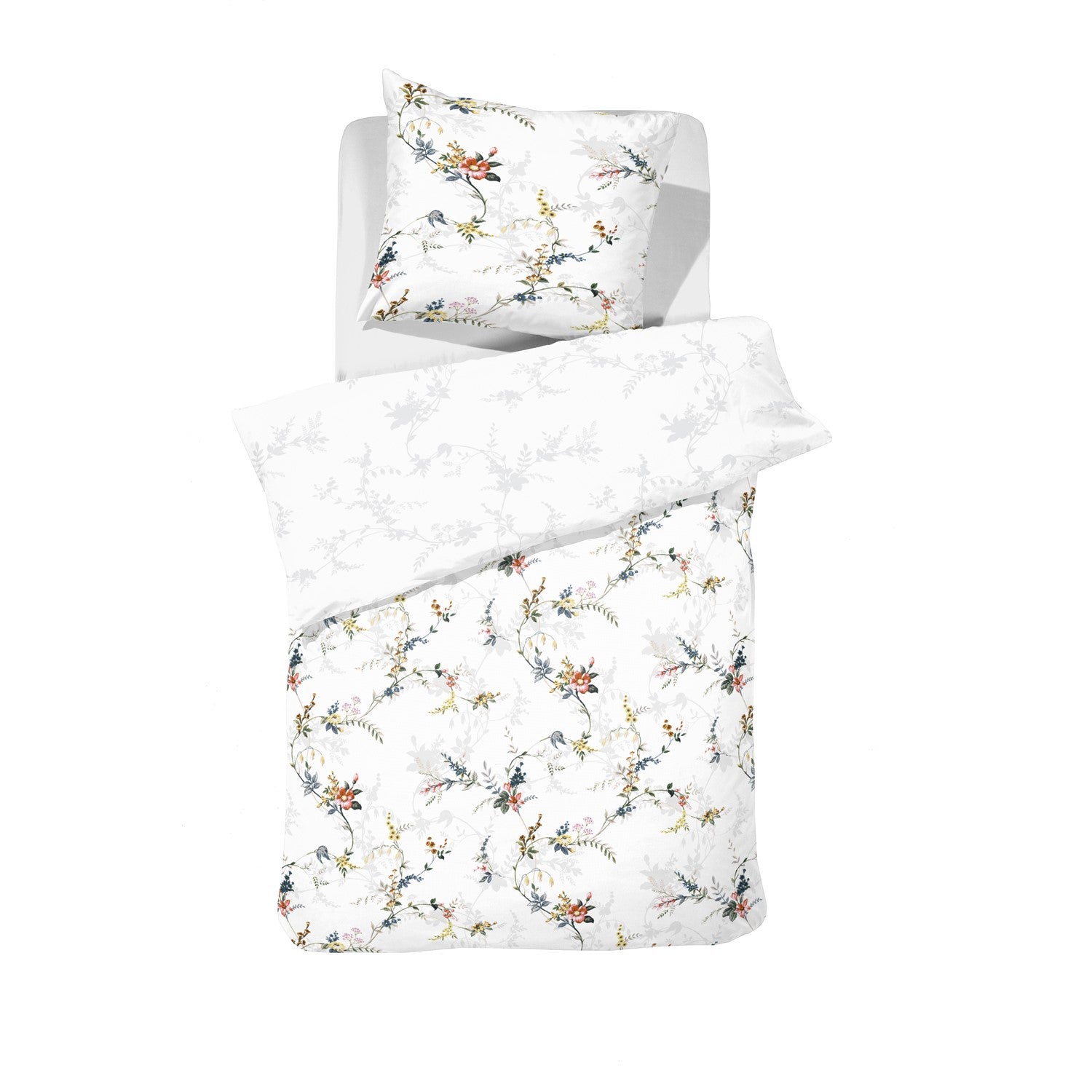 Cinderella Dekbedovertrek Katoen Corolla - white