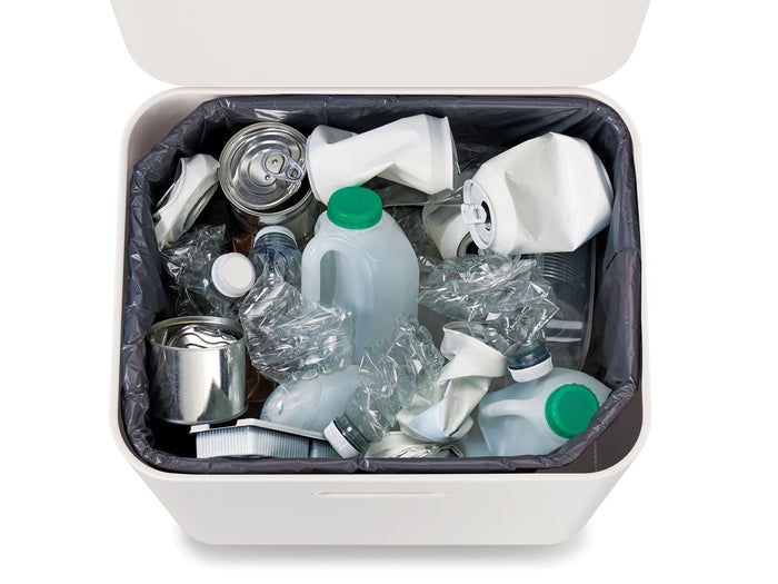 Joseph Joseph - Intelligent Waste Afvalemmer Totem Max 60 liter - Wit