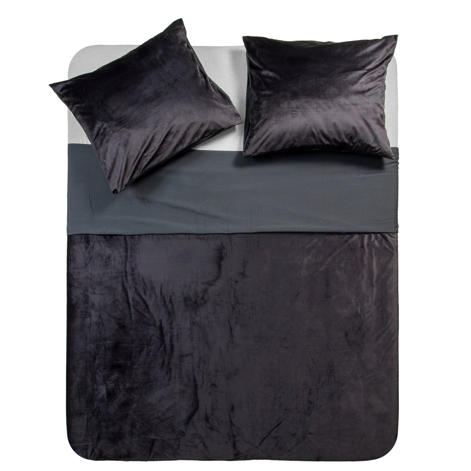 Y-NOT Fluweel Dekbedovertrek 140 x 220 cm