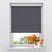 Rolgordijn Easy Verduisterend Dark Grey 90 x 190 cm