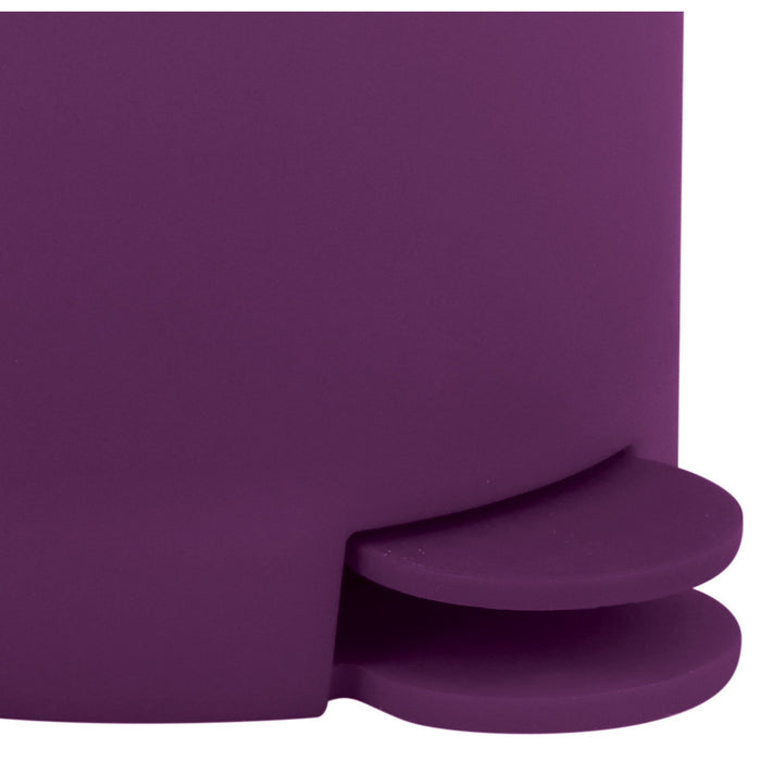 MSV kleine badkamer|toilet pedaalemmer - paars - 3L - 15 x 27cm