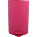 MSV kleine badkamer|toilet pedaalemmer - fuchsia roze - 3L - 15 x 27cm