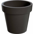 Bloempot|plantenpot - D58 x H52 cm - antraciet - kunststof