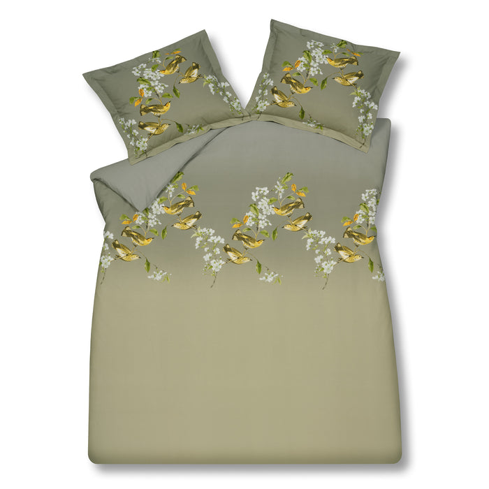 Vandyck - Dekbedovertrek HOLLY Light Olive 200x220 cm (katoen)
