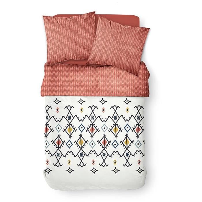 TODAY beddenset - 2 personen - 220 x 240 cm katoen - Etnische witte