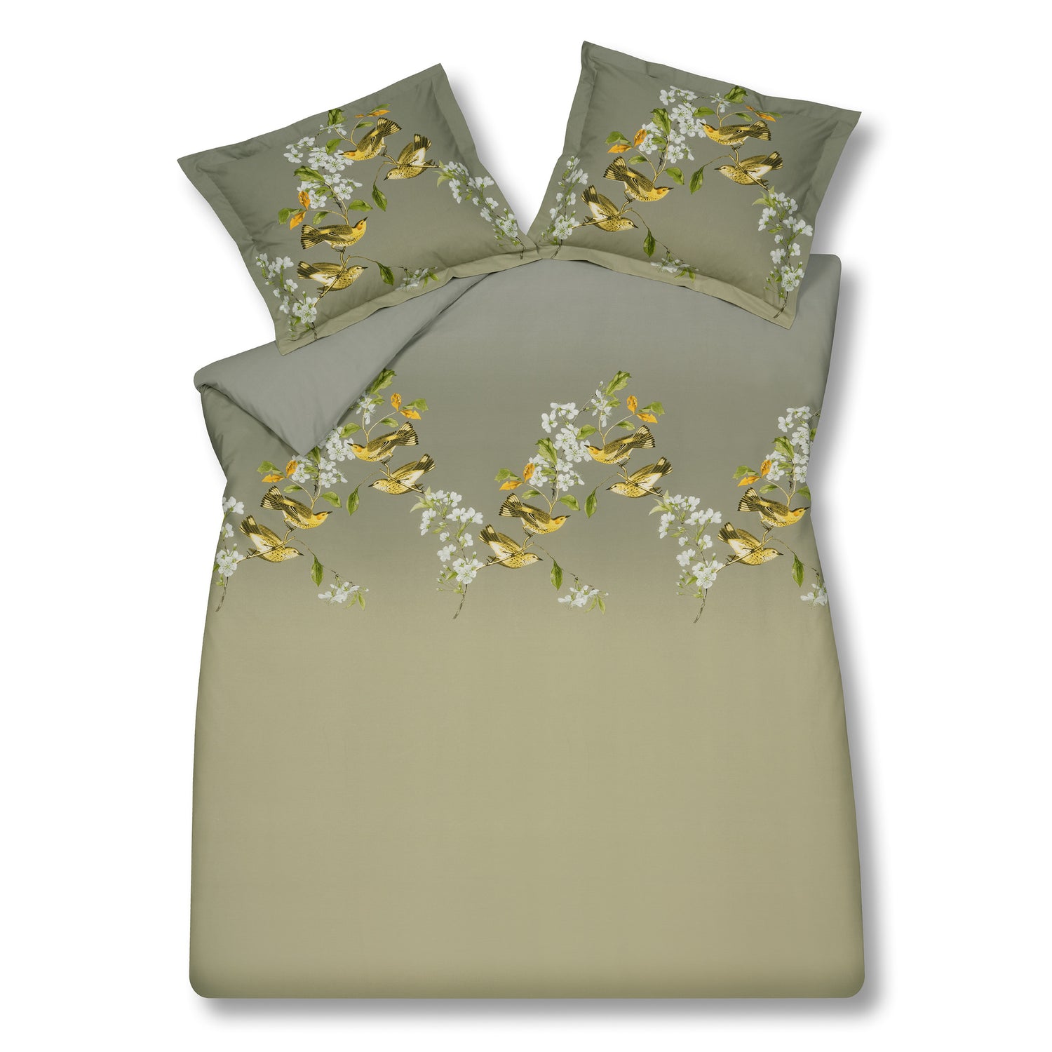 Vandyck Dekbedovertrek HOLLY Light Olive 140x220 cm (katoen)