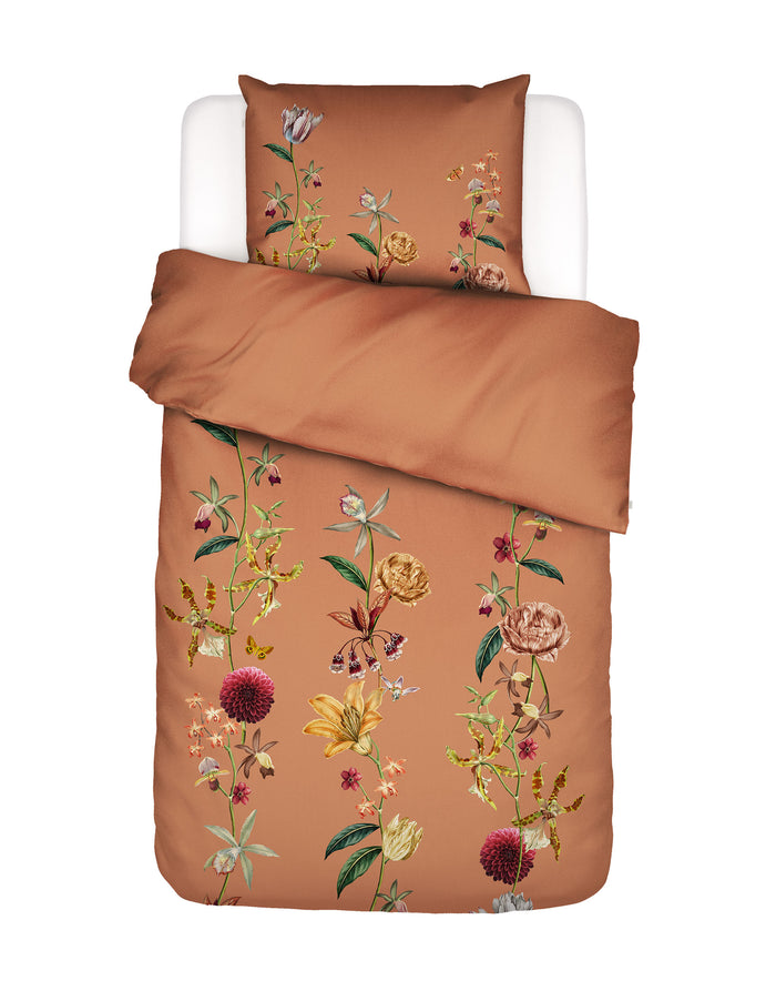 Essenza Feda Dekbedovertrek Bright terra 140 x 220 cm