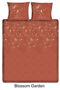 Ten Cate Katoensatijnen Dekbedovertrek - 200x200|220 - Bloesem Spice