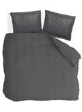 Walra - Dekbedovertrek Vintage Satin - 200x220 - Antraciet