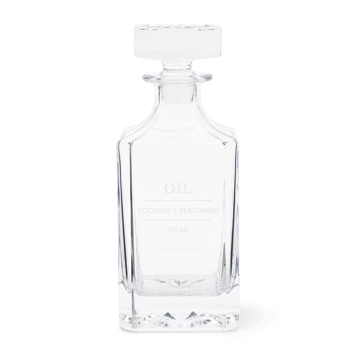 Riviera Maison Olie fles Transparant, Azijnfles - Amailloux Oil 730 ml