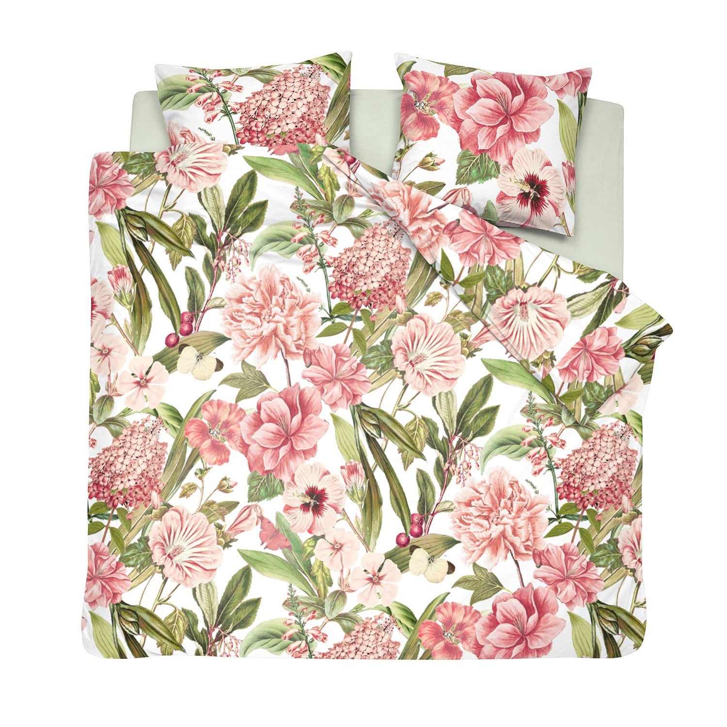 Cinderella Xandra - Dekbedovertrek - Satijn - 200x200|220 cm - Rose