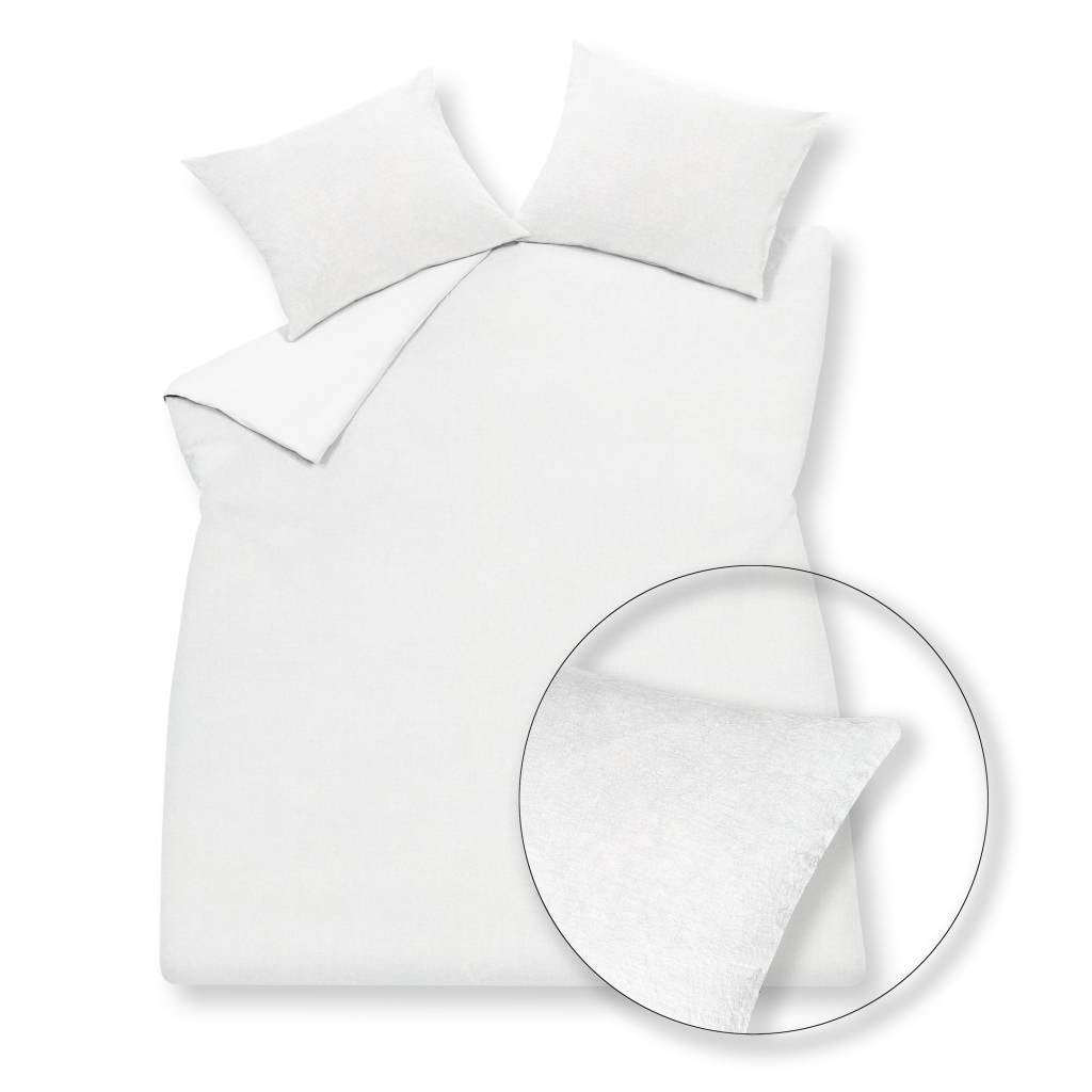 Vandyck - Dekbedovertrek PURITY 79 White 240 x 200|220 cm (linnen)