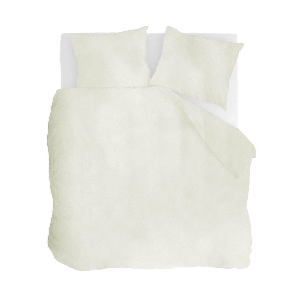 Walra - Dekbedovertrek Vintage Flannel - 240x220 - Zand