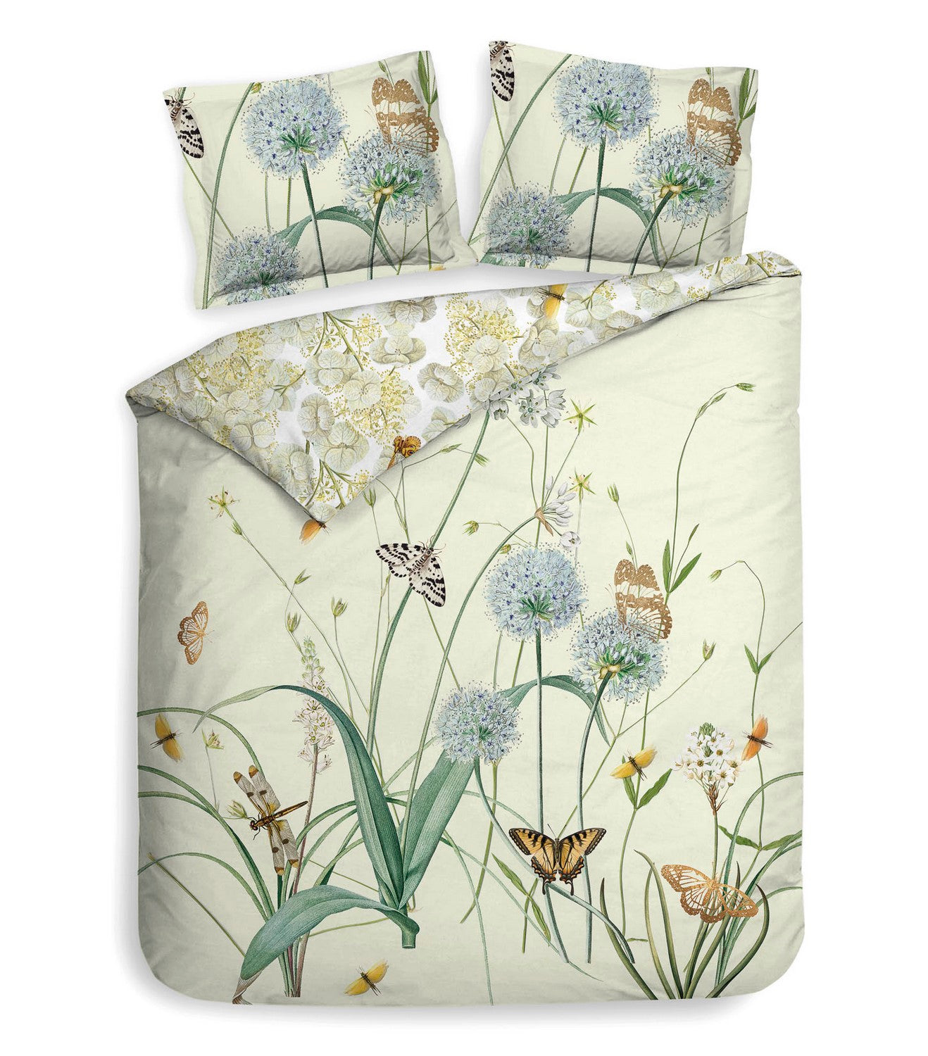 Heckett Lane Dekbedovertrek Katoen Satijn Lubin - off white