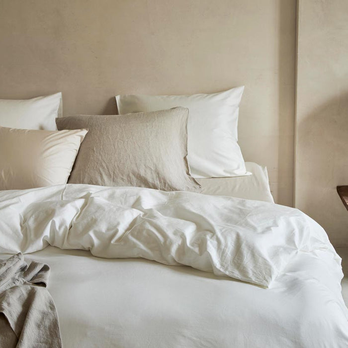 Yumeko overtrekset katoen satijn warm white 240x220 + 2|60x70