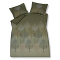 Vandyck Dekbedovertrek PLANTY Oak Green 240x220 cm (satijnkatoen)