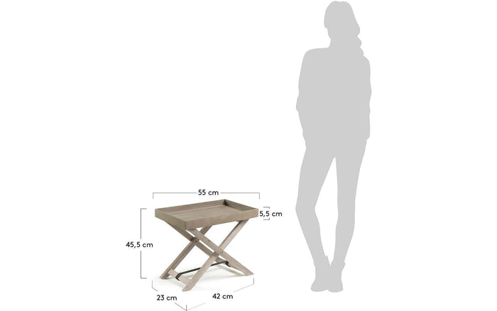Kave Home - Merida klapstoel 55 x 35 cm