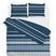 Zo Home Dekbedovertrek Katoen Paxton - blauw