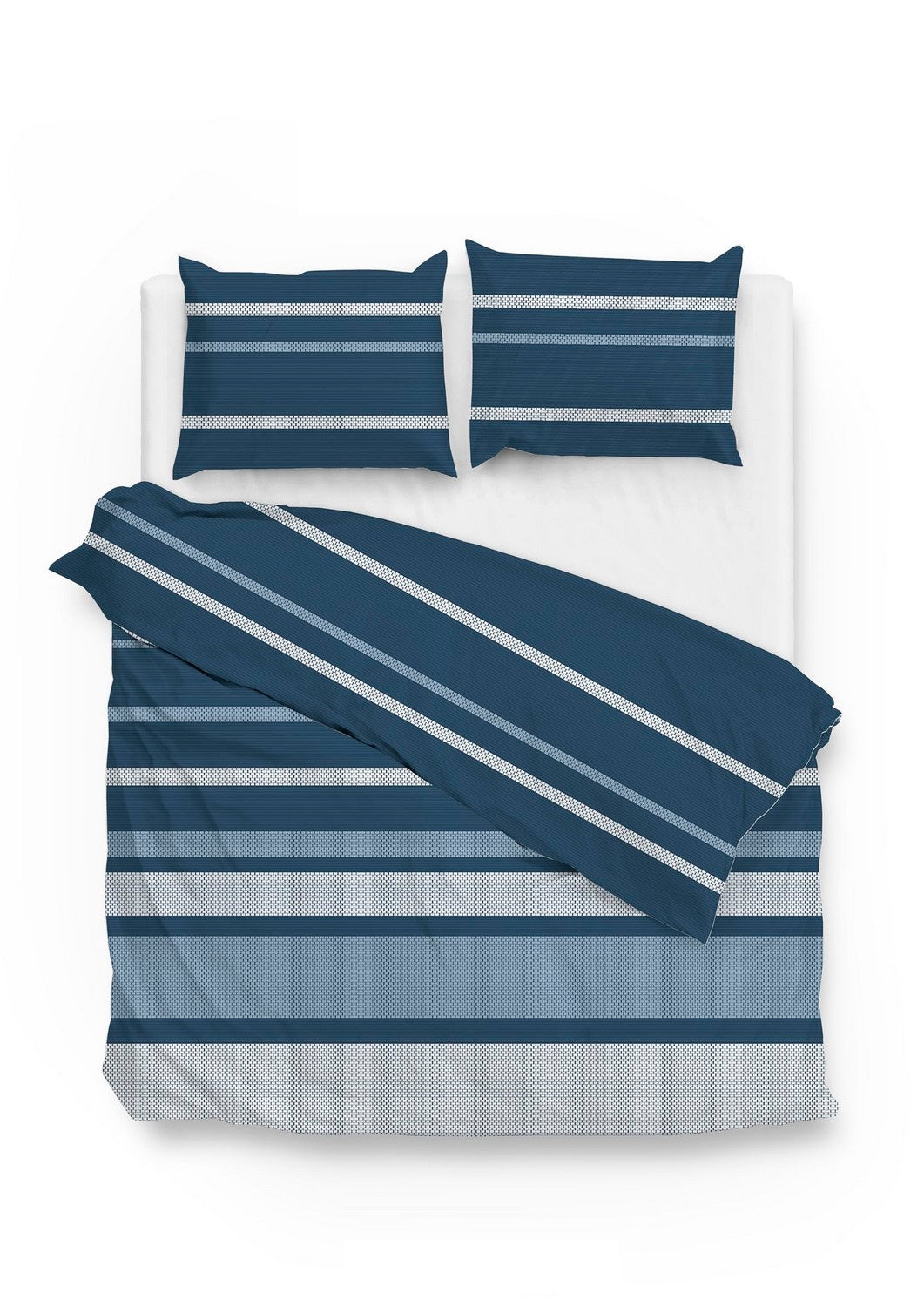 Zo Home Dekbedovertrek Katoen Paxton - blauw