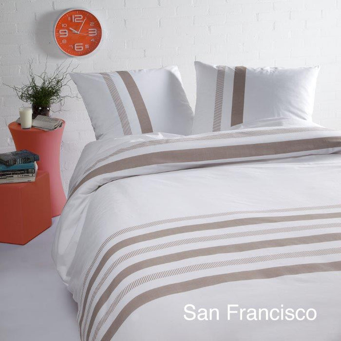 Papillon Dekbedovertrek San Francisco Beige-200x200|220