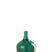 J-Line vaas Fles - glas - groen - 30 cm hoog