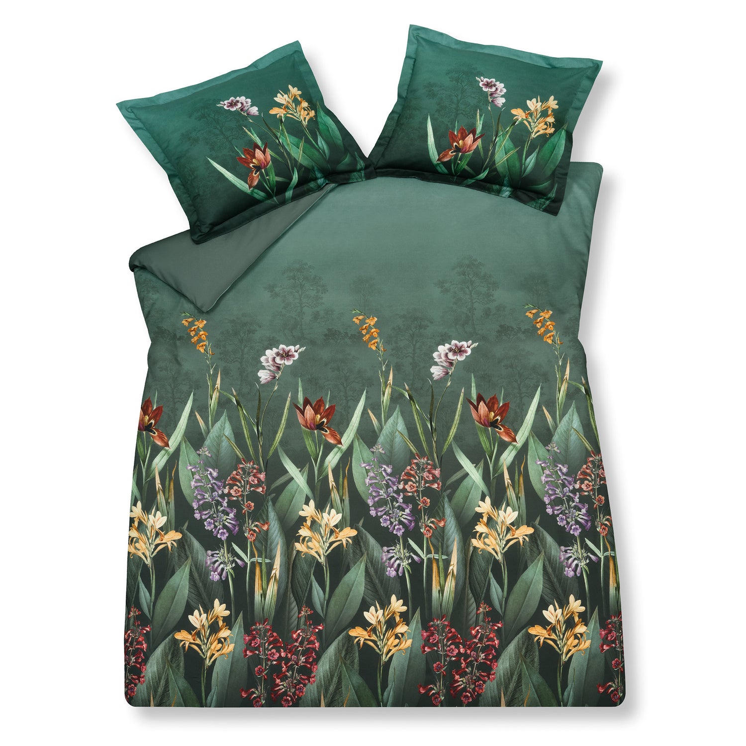 Vandyck Dekbedovertrek GREEN FOREST Earth Green 240x220 cm