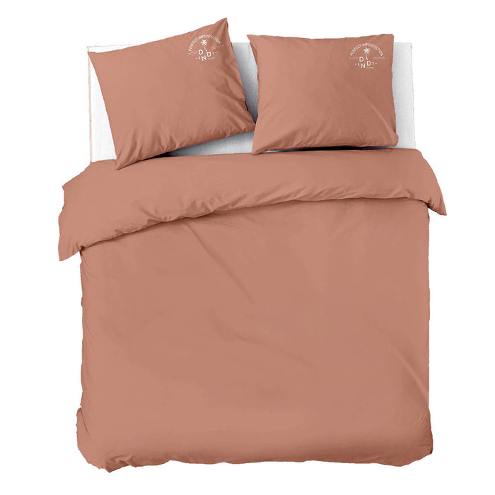 Dindi Home - Dekbedovertrek Plain Beauty - 240x220 - Terra