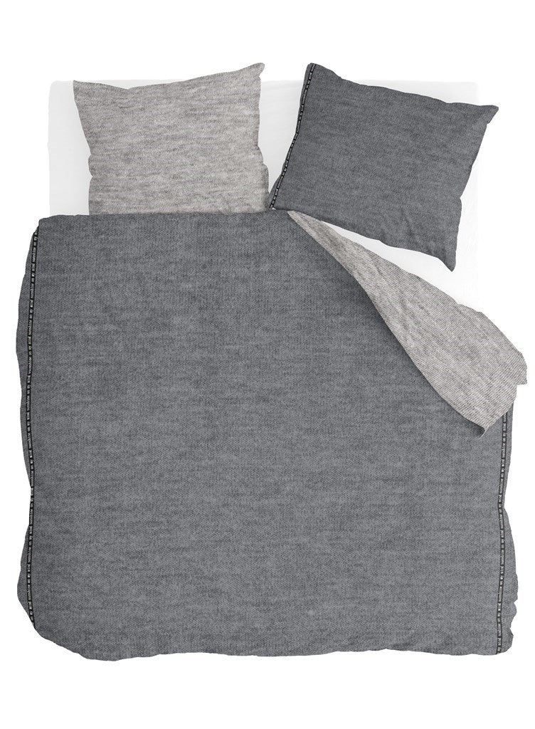 Walra - Dekbedovertrek Casual Beauty - 200x220 - Grijs