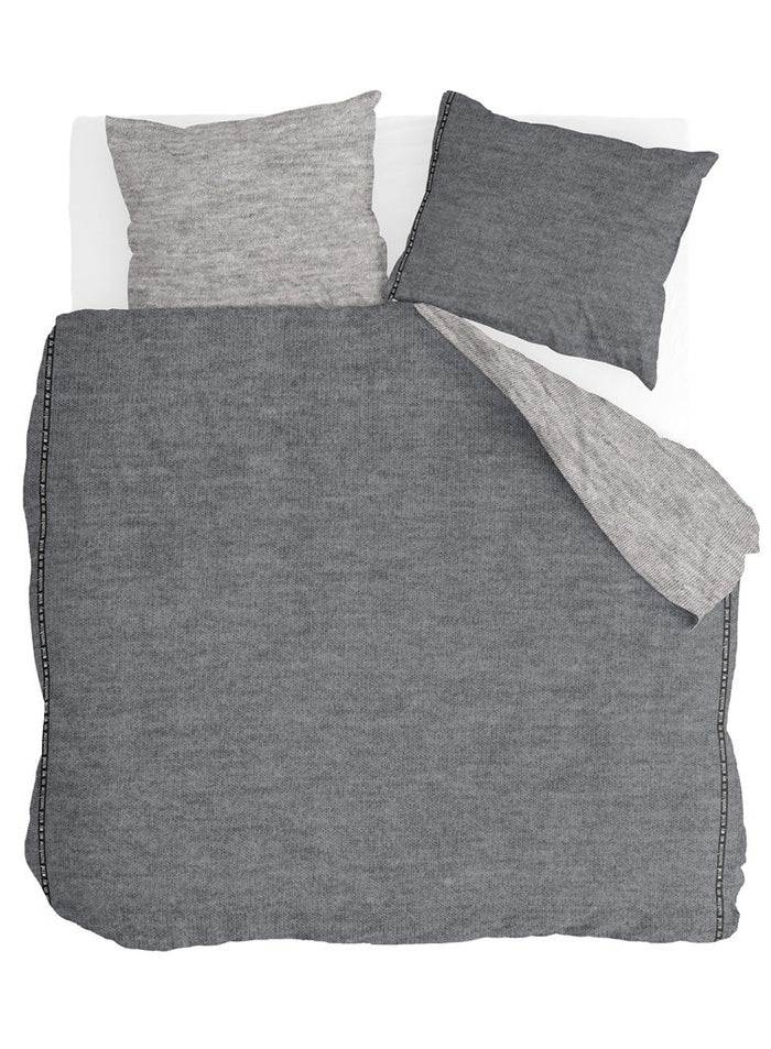Walra - Dekbedovertrek Casual Beauty - 200x220 - Grijs