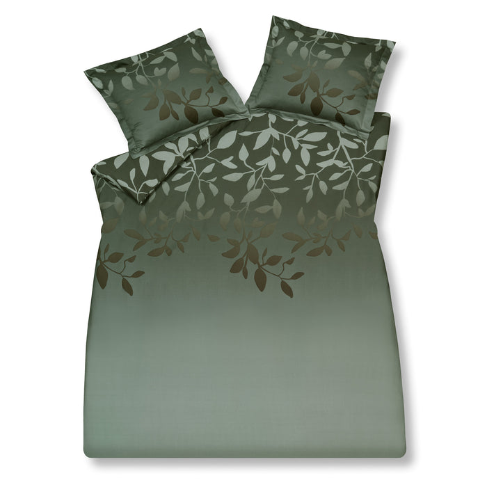 Vandyck Dekbedovertrek SHADOW LEAF Oceanview 240x220 cm (satijnkatoen)
