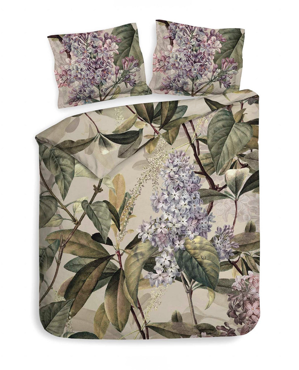 Heckett Lane Dekbedovertrek Katoen Satijn Jazmin - groen