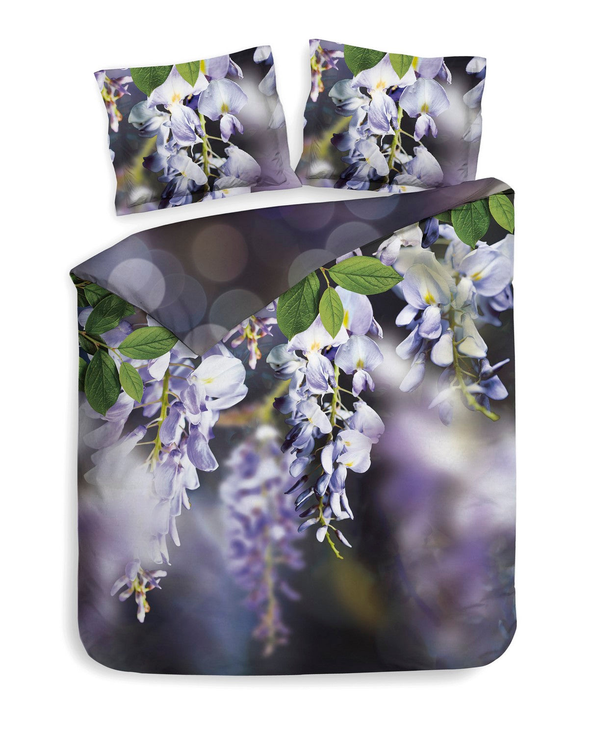 Heckett Lane Dekbedovertrek Katoen Satijn Yuna - shade purple