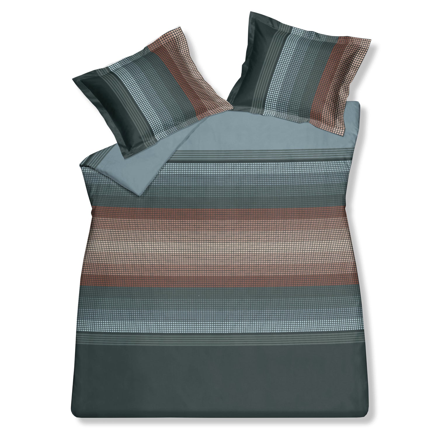 Vandyck Dekbedovertrek INFINITE MIRROR Earth Green 240x220 cm