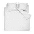 Cinderella Lilou - Dekbedovertrek - Satijn - 240x200|220 cm - White