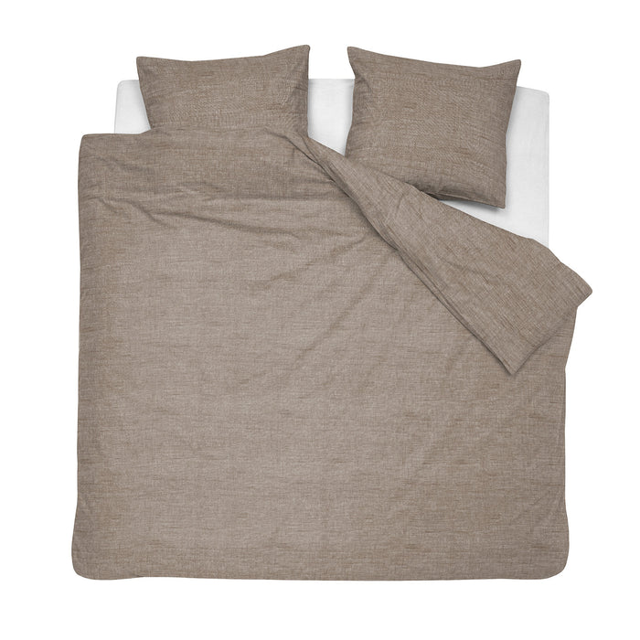 Cinderella dekbedovertrek Lyn - Katoen - 240x200|220 cm - Sand